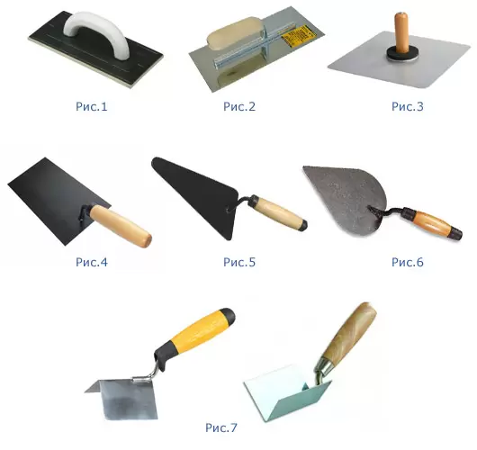 Инструменты для декоративной штукатурки