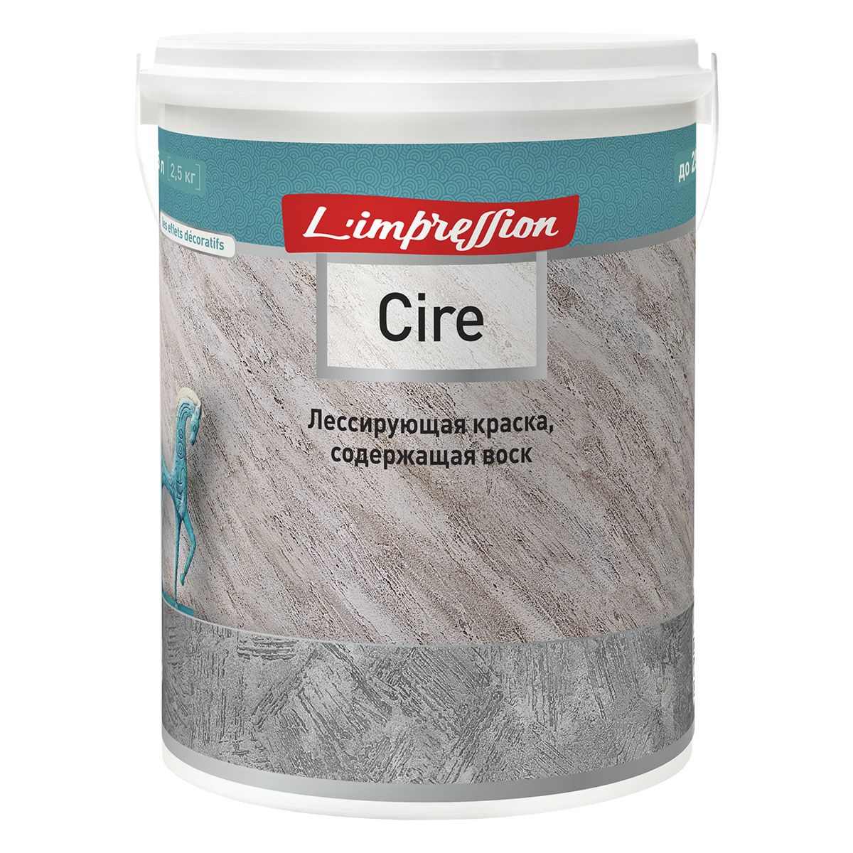 Limpression Cire краска лессирующая для декоративных покрытий матовая (1л)