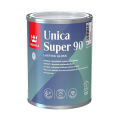 TIKKURILA UNICA SUPER 90 лак алкидно уретановый универсальный износостойкий, высокоглянцевый (0,9л)