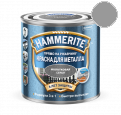 HAMMERITE краска для металла с молотковым эффектом, прямо на ржавчину, серая (0,75л)