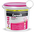 CERESIT CT 48 SELF CLEAN краска фасадная силиконовая, база белая (15л)